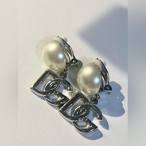 DOLCE & GABBANA Gunmetal Clip-On Earrings